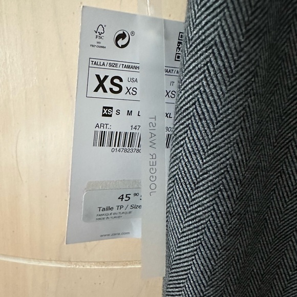 *3/$20 SALE* Zara Cigarette Trousers XS - Picture 3 of 4